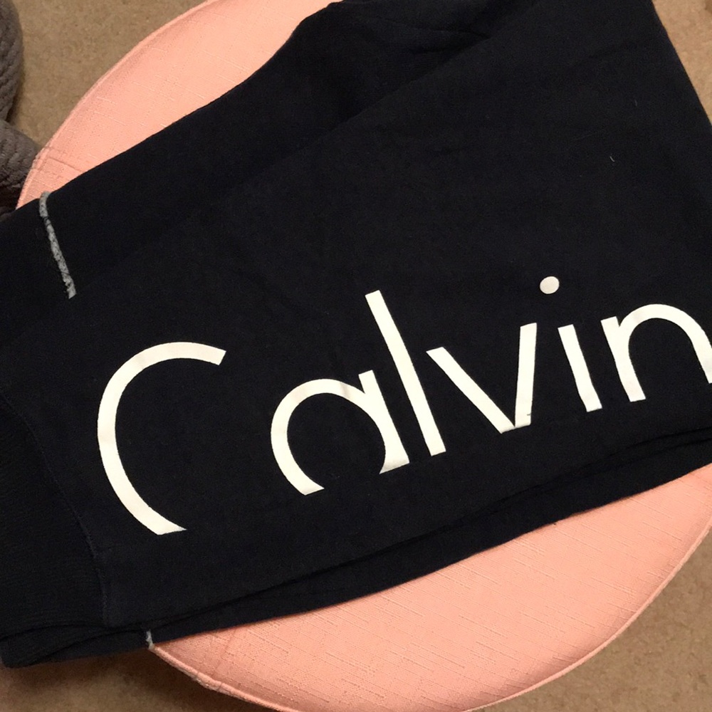 Calvin Klein navy blue joggers